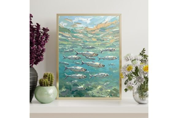 Download School of Herring Printable Art - Art Collection