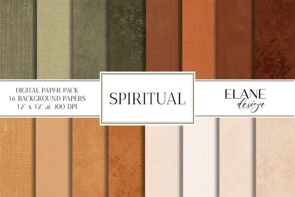 Download Earth Tones Digital Paper, Nature Colors - Art Collection