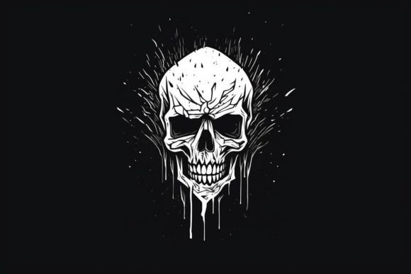 Download Creepy Creatures Skull Art - Art Collection