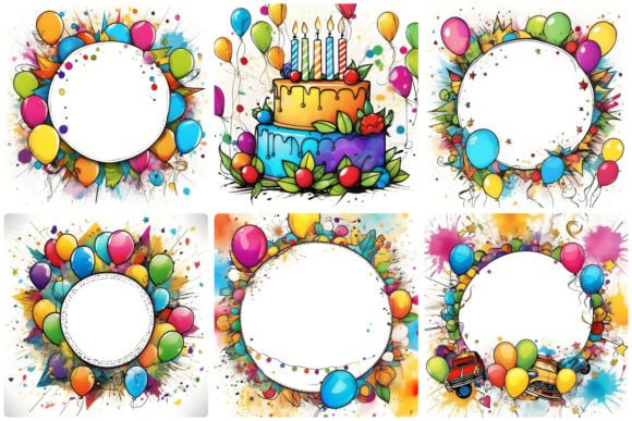 Download Birthday Background, Cartoon Style - Art Collection