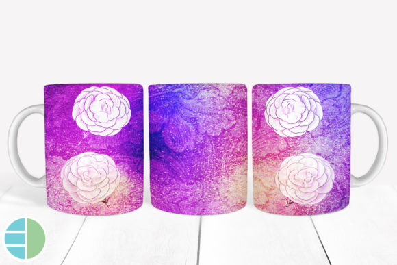 Download Mug Sublimation Vintage Flower Designs - Flower designs Collection