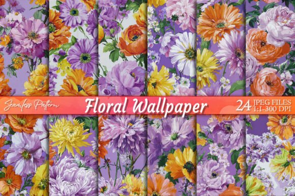 Download Floral Wallpaper Seamless Floral Pattern - Seamless Collection