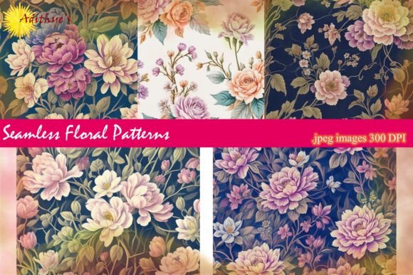 Download Seamless Floral Patterns - Seamless Collection
