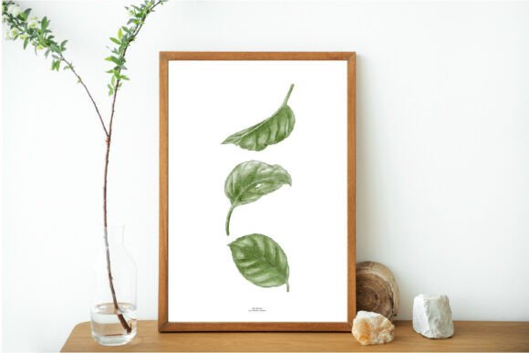 Download Green Leaves Print, Printable Art, Leaf - Art Collection