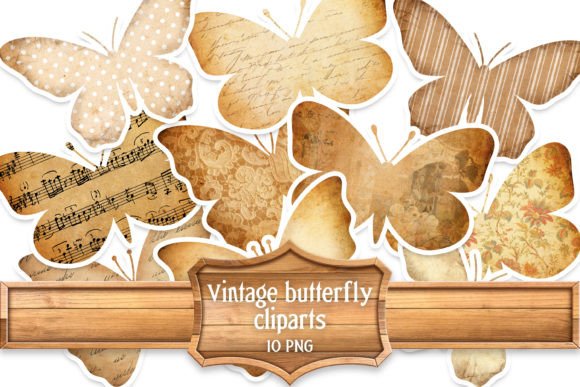 Download Butterfly Clipart, Buttefly Ephemera - Art Collection