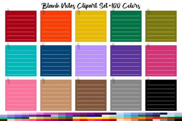 Download 100 Blank Notes Clipart Little Post It - Art Collection