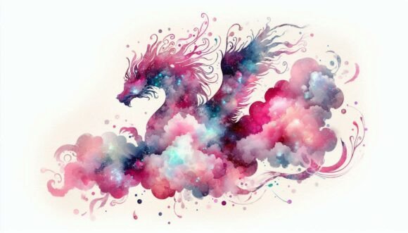 Download Opal Pink Watercolor Cloud Texture Backg - Pink Collection