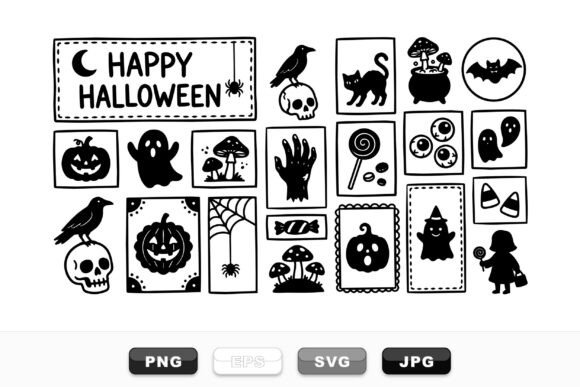 Download Spooky Halloween Clipart Set - Art Collection