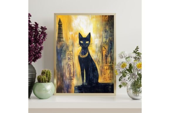 Download Bastet Cat Goddess Printable Art - Art Collection