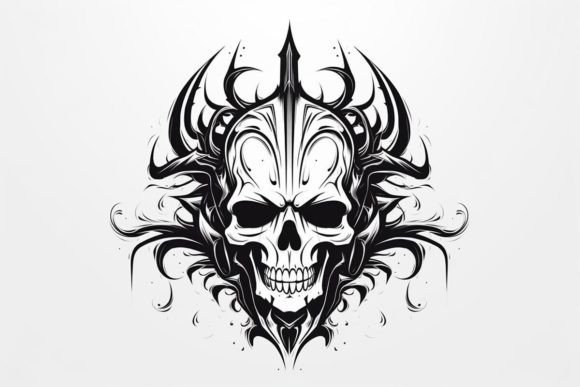 Download Art Bone Drawing Creepy Creatures - Art Collection