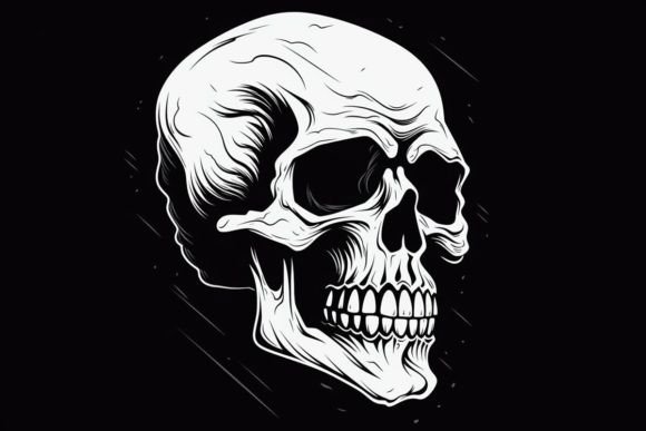 Download Creepy Creatures Skull Art - Art Collection