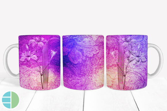 Download Mug Sublimation Vintage Flower Designs - Flower designs Collection