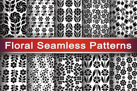 Download Seamless Floral Patterns - Seamless Collection